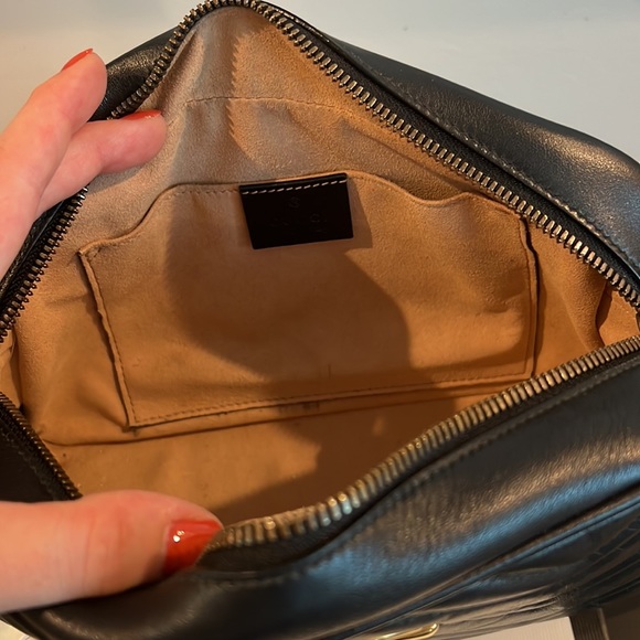 Nearly new Gucci Marmont small matelassé shoulder bag - Picture 6 of 12